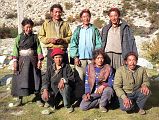 6 6 Egg Lady And Yak Herders At Kharta Our Tibetan Yak Herders and a woman Chris would later nickname �The Egg Lady� had arrived at our Kharta Chu Camp.